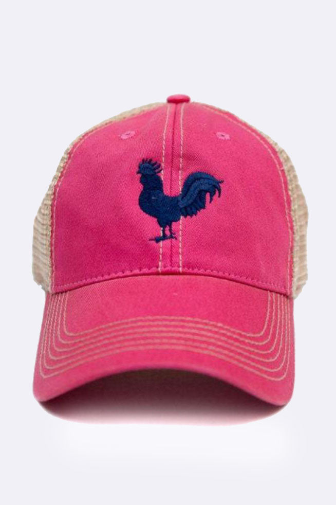 Pink Washed Trucker Hat | Meanwhile Back on the Farm