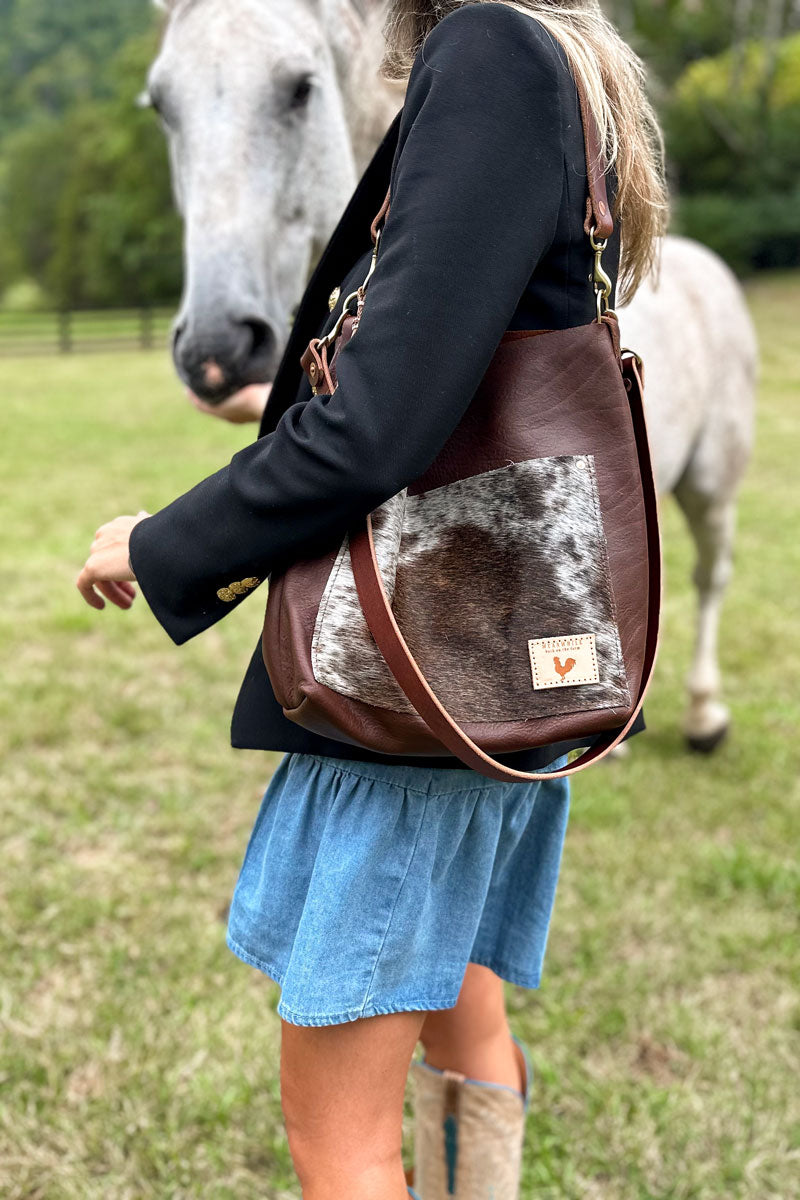 Cowhide Backpacks, Purses, and Bags – Horse Canyon