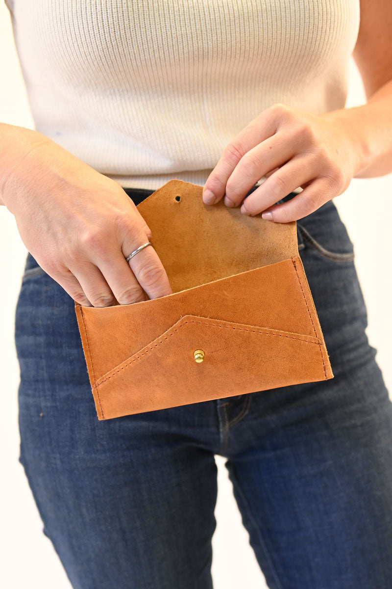 ARCHIVE - Caramel Envelope Wallet