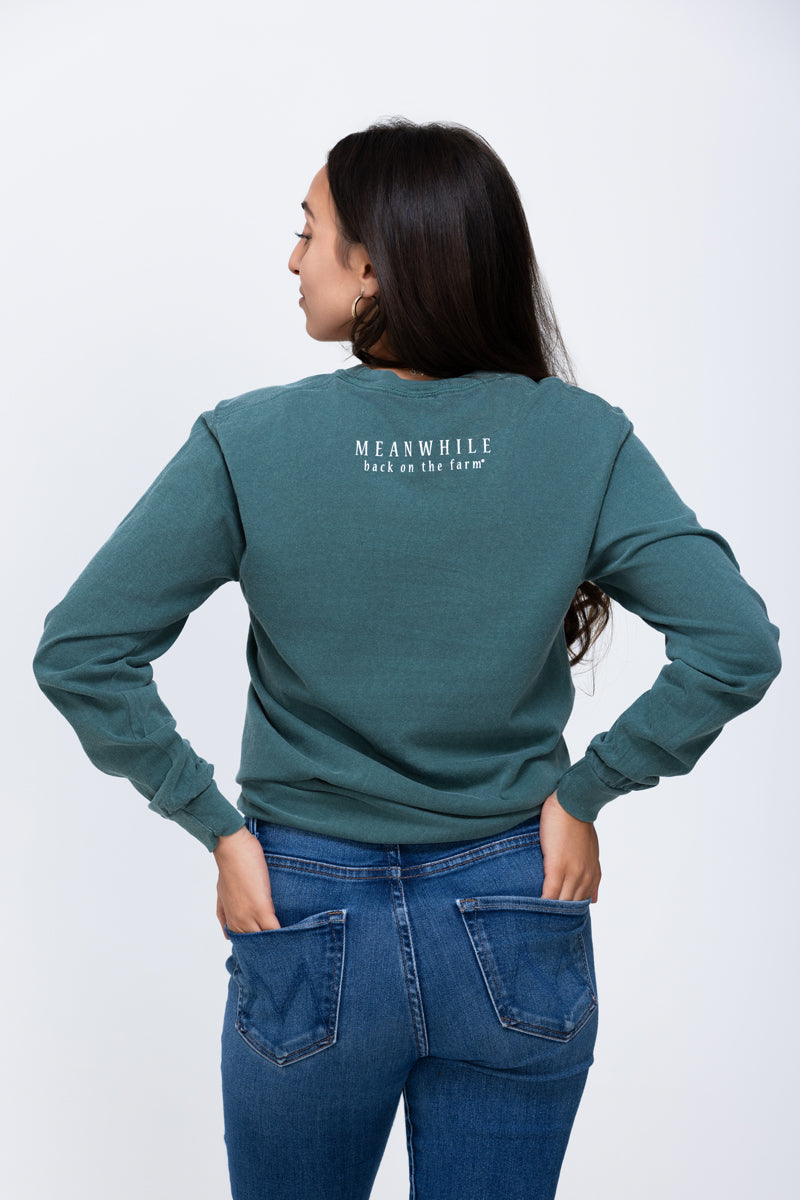 FARM Green Unisex Long Sleeve Tee