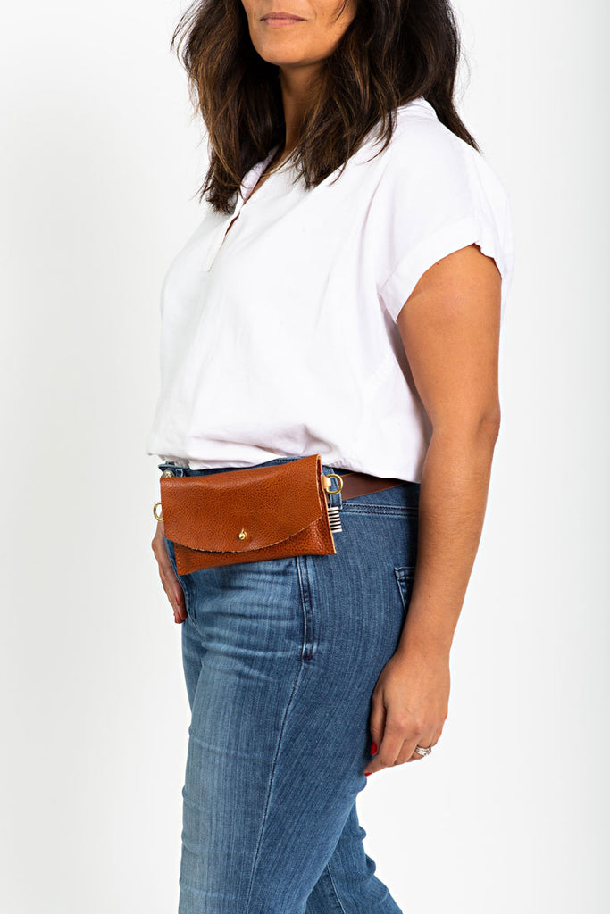 Saddle Leather Belt Bag | Meanwhile Back on the Farm