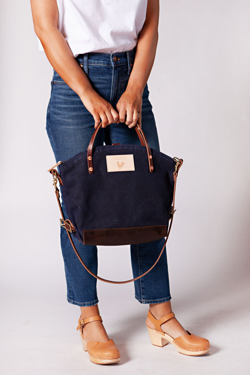 Buy Waxed Canvas Convertible Backpack With Leather Pocket Tote Bag for  Woman Shoulder Purse Weekender Unisex Laptop Bag CB3 Online in India - Etsy